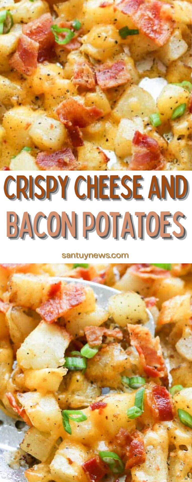 Crispy Cheese and Bacon Potatoes – SANTUYNEWS